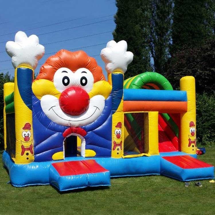 Clown Bouncy Castle with Slide