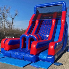 Extreme Rock Climb Slide (red/blue)