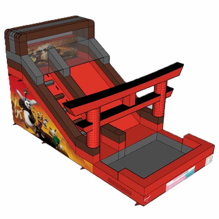 15ft Kung Fu Panda Waterslide