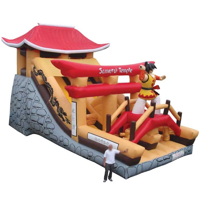 Giant Samurai Temple Slide