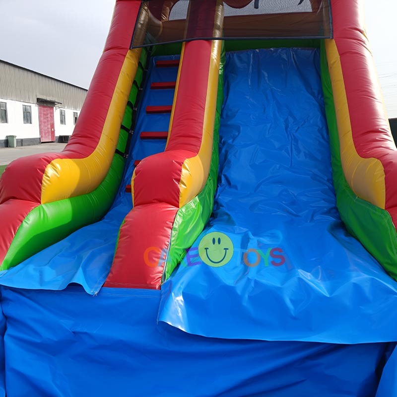 14ft Backyard Rainbow Waterslide