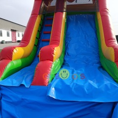 14ft Backyard Rainbow Waterslide