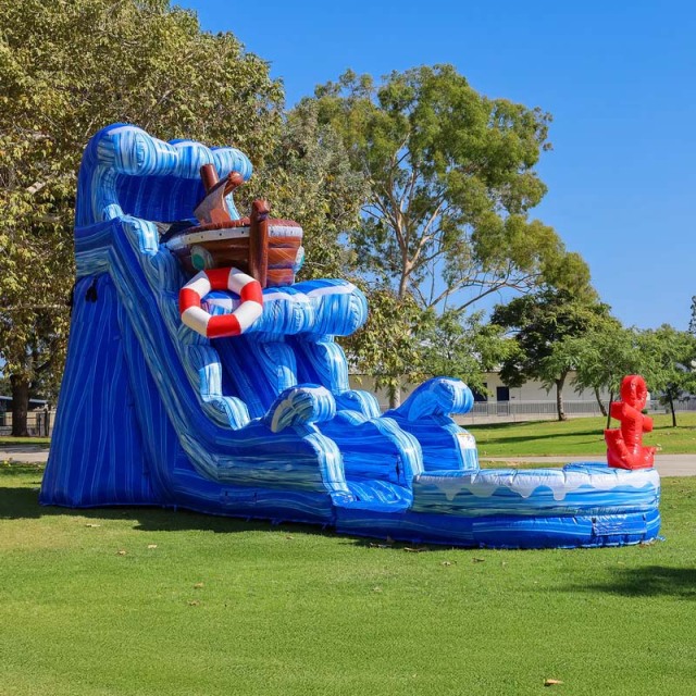 Offshore Shipwreck 19ft Water Slide