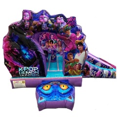 K-pop Demon Hunters Bounce House w/ Slide