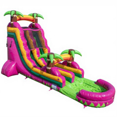 18ft Magenta Water Slide