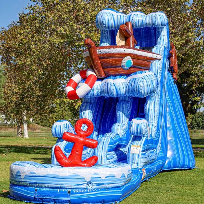 Offshore Shipwreck 19ft Water Slide