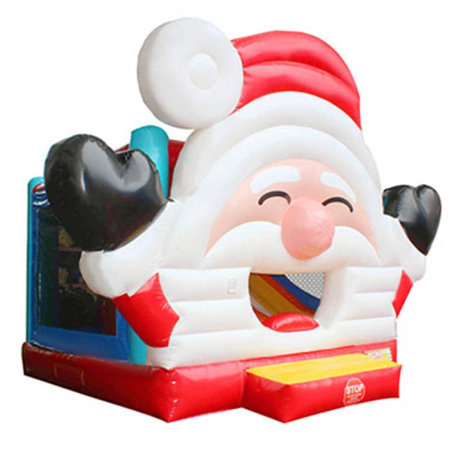 Christmas Happy Santa Bounce House