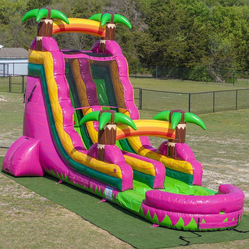 18ft Magenta Water Slide
