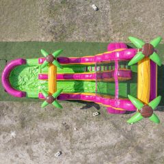 18ft Magenta Water Slide