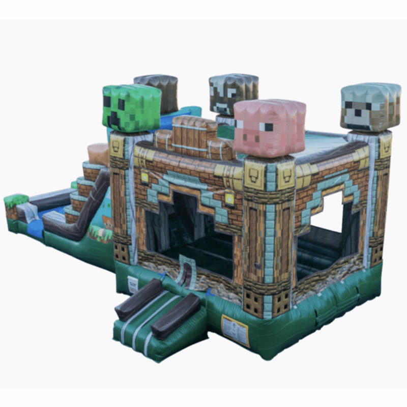 Mine Craft Pixel Party Dual Lane Combo