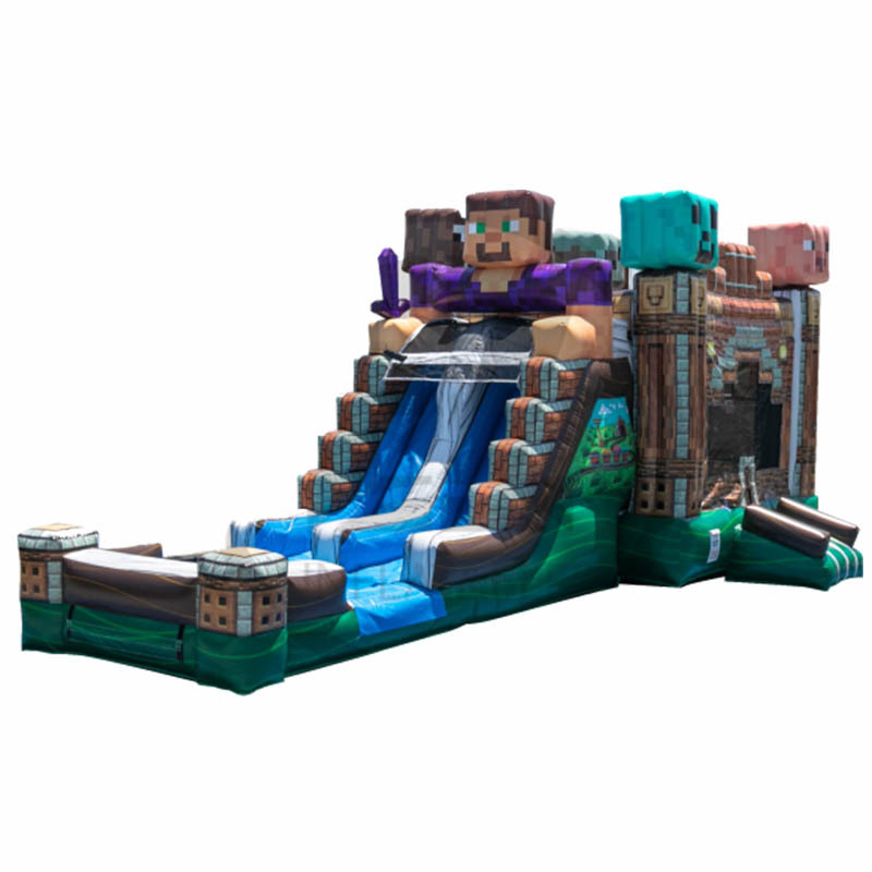 Mine Craft Pixel Party Dual Lane Combo