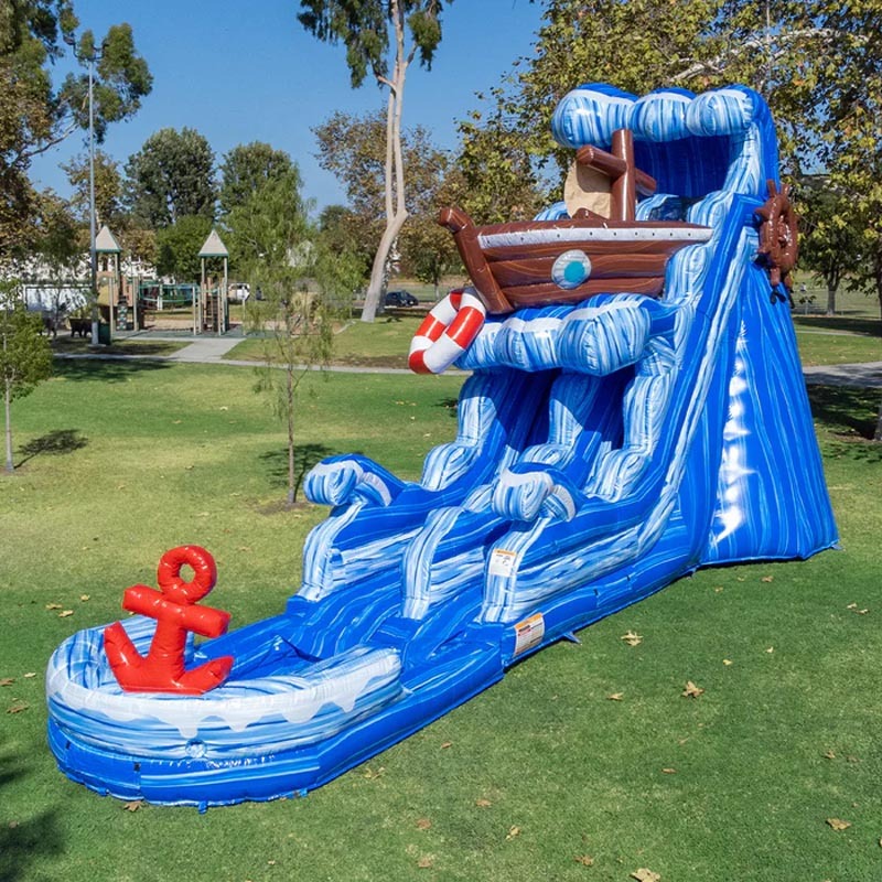Offshore Shipwreck 19ft Water Slide
