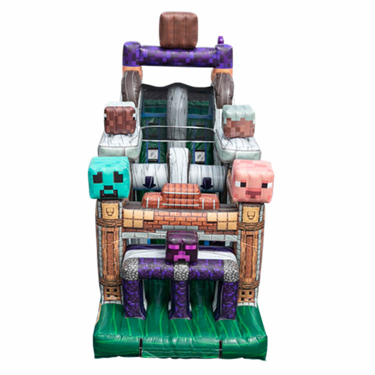 Mining Mania MineCaraft Obstacle Challenge