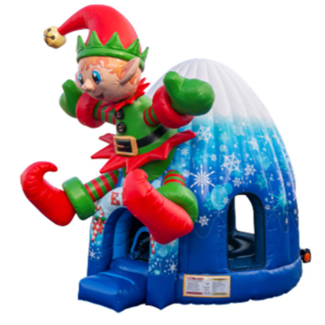 20ft Elf Christmas Moonwalk