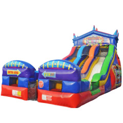 Fun House Dual Lane Waterslide