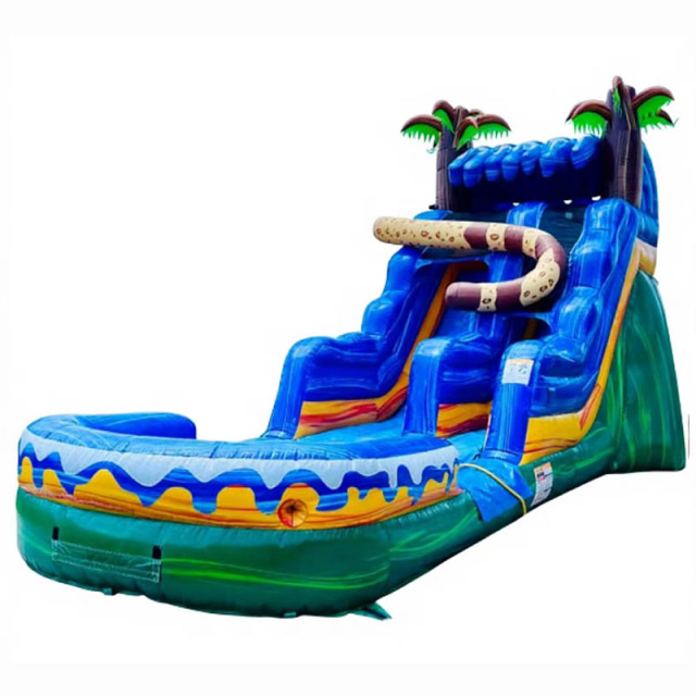 15ft Hidde Jaguar Water Slide