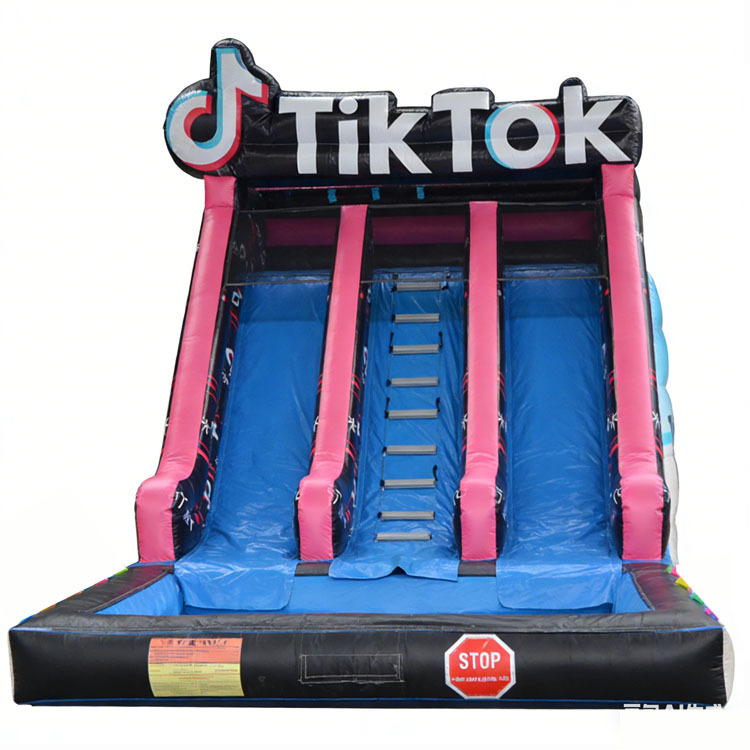 Dual Lane Tiktok Waterslide
