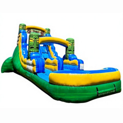 20ft Tiki Island (Single Lane) Water Slide