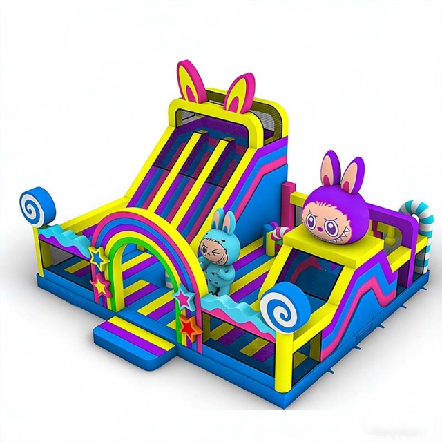Labubu Bounce Slide Playland