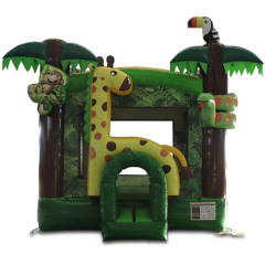 Rainforest Animal Kingdom Bouncy House