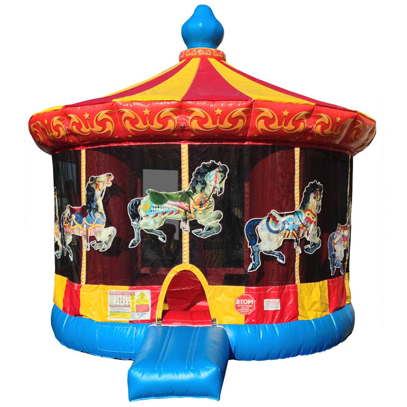 Carnival Carousel Inflatable Bouncer