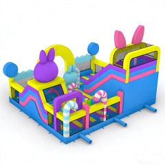Labubu Bounce Slide Playland