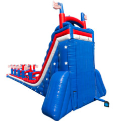 35ft Tall USA Stars and Stripes Giant Water Slide
