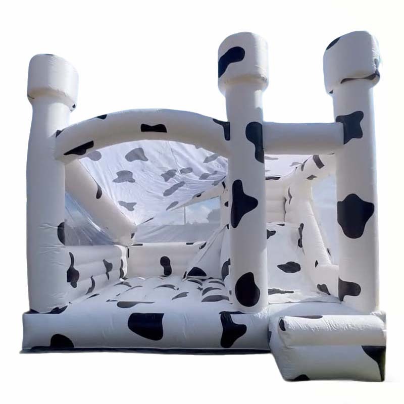 Dairy Cow Bouncing Castle Slide
