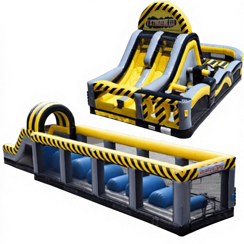 Danger Zone Warrior Jump Obstacle Combo