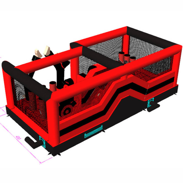 Custom Taekwondo Bounce Play Zone