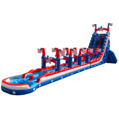 35ft Tall USA Stars and Stripes Giant Water Slide