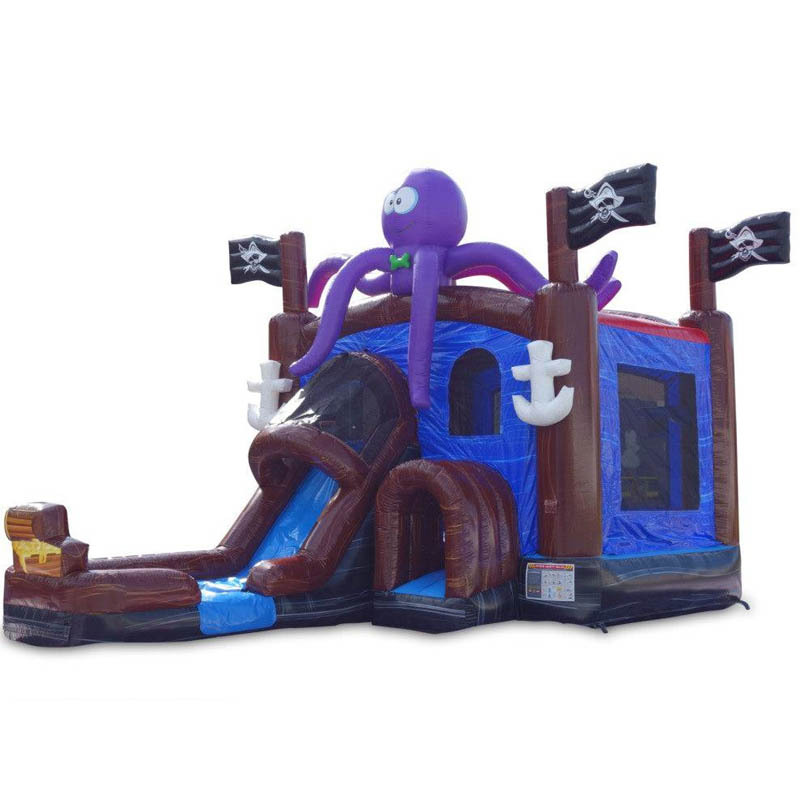 Pirate Cove & Octopus Inflatable Combo