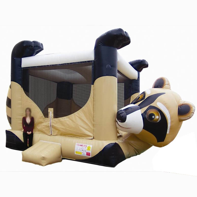 Raccoon Bouncy House