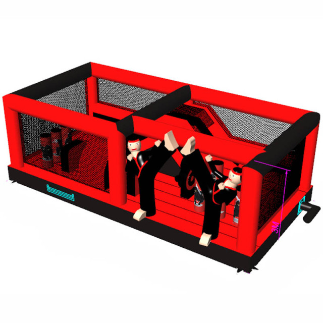 Custom Taekwondo Bounce Play Zone