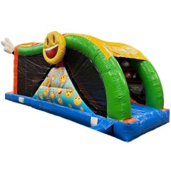 Mini Emoji Obstacle Bouncy Slide