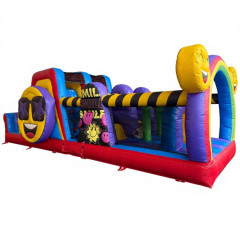33ft Emoji Themed Obstacle Course