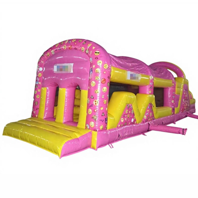 47ft Emoji Fun Run Assault Course