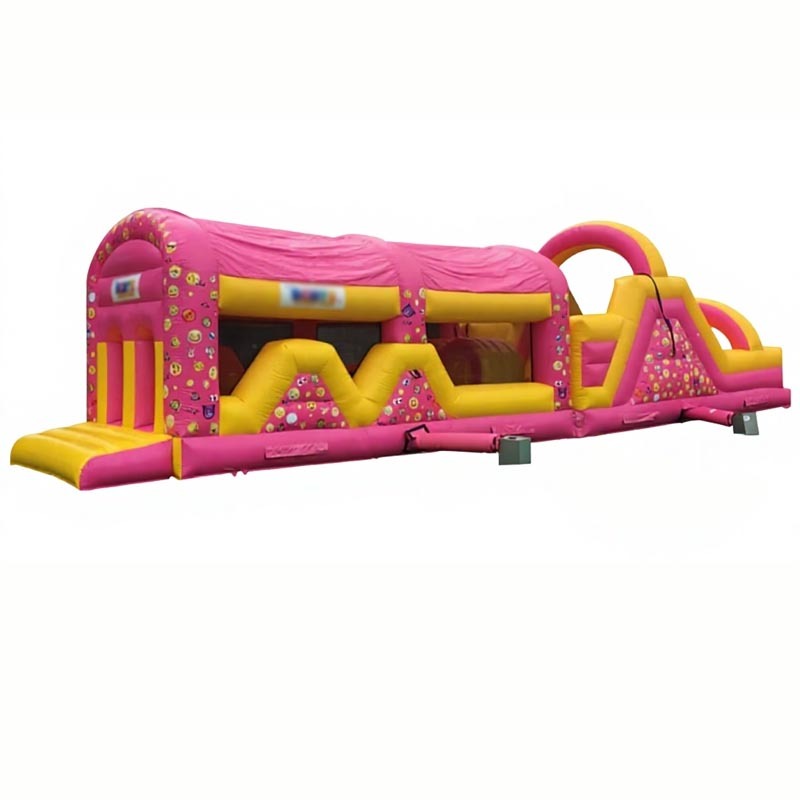 47ft Emoji Fun Run Assault Course