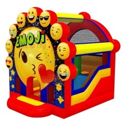 Emoji Inflatable Jumper with Slide