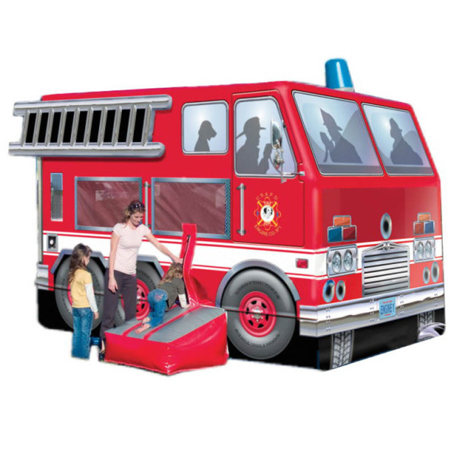 Fire Truck Bouncer