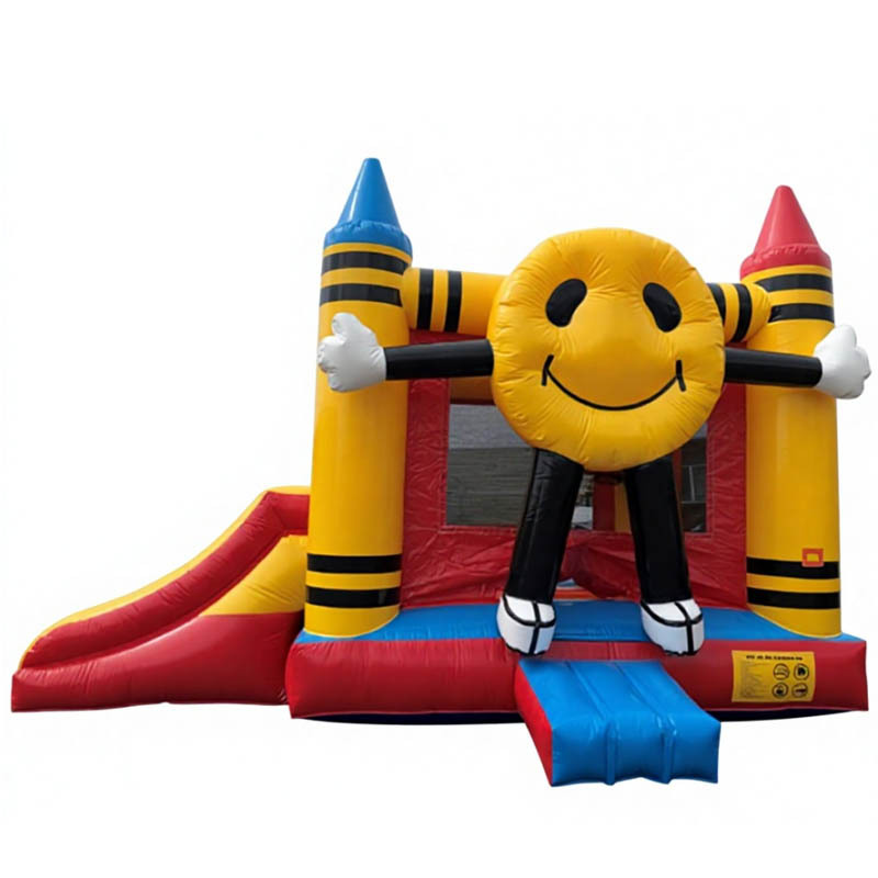 Happy Face Emoji Crayon Combo