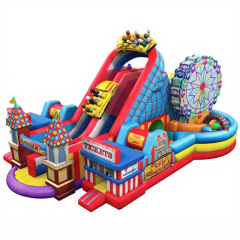 Midway Amusement Park Obstacle Course