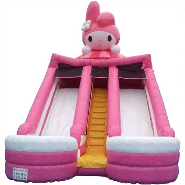Pink Sanrio Melody Inflatable Slide