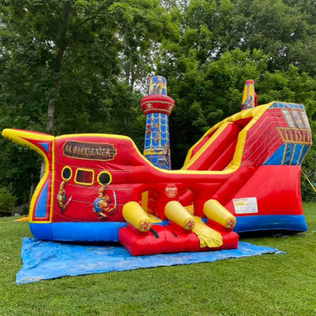 Buccaneer Pirate Ship Bouncy Slide