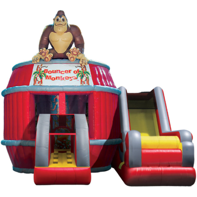 Monkey Bouncer Slide Combo