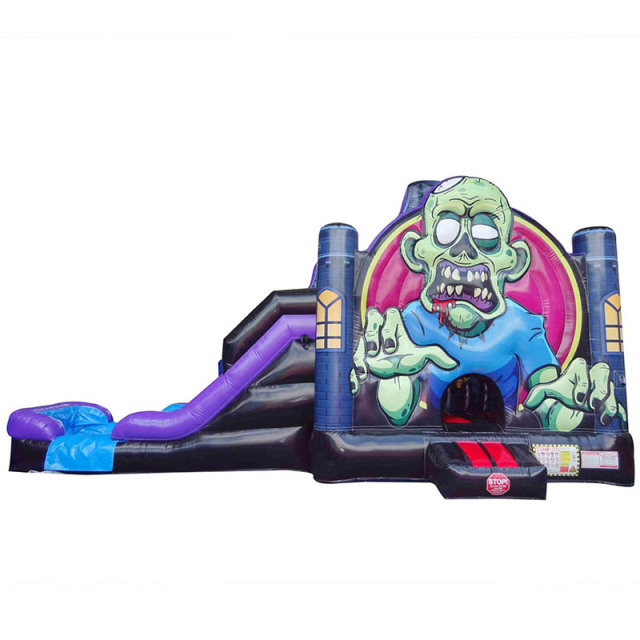 Halloween Zorbine Bounce Slide Combo