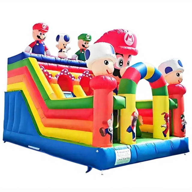 Mini Super Mario Bouncy Slide