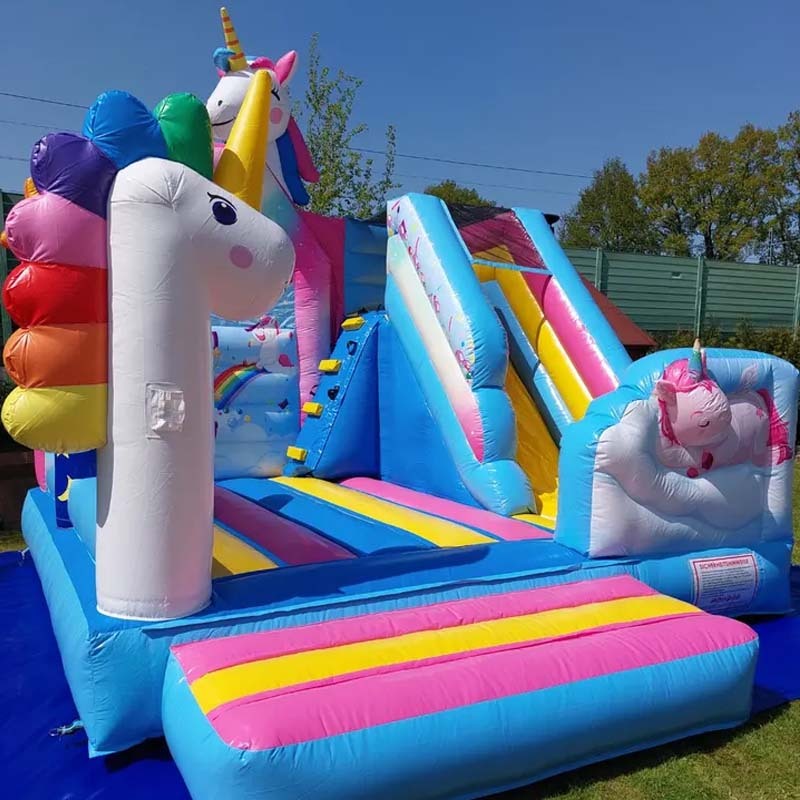Unicorn Bouncy Castle Playland