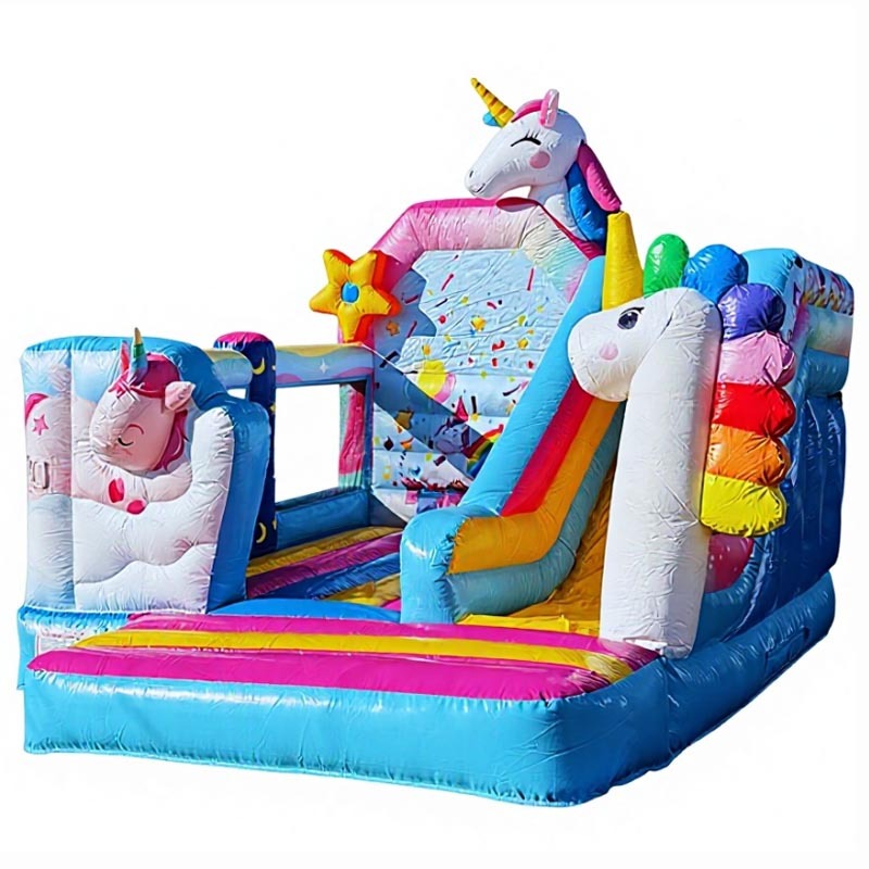 Unicorn Bouncy Castle Playland