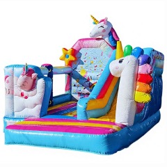 Unicorn Bouncy Castle Playland